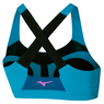 Mizuno High support bra Maui Blue